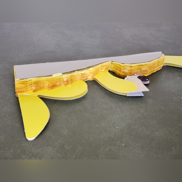 Vintage Honeycomb Accordian Easter Rabbit Decor - Rare! - Picture 2 of 8